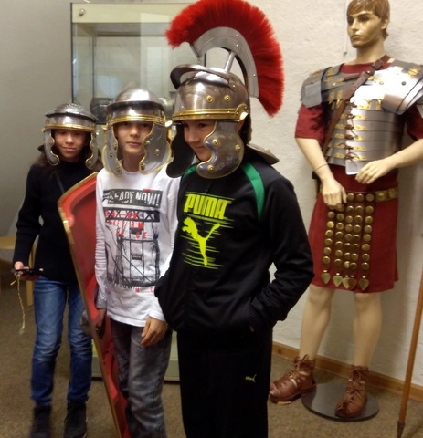 Römer in Uniform
